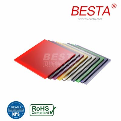 BESTA Flame Retardant Transparent Acrylic Sheets 12mm Customizable