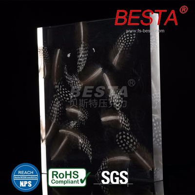 Special Effects Feather Material Cast Acrylic Sheets 15mm-60mm Thickness