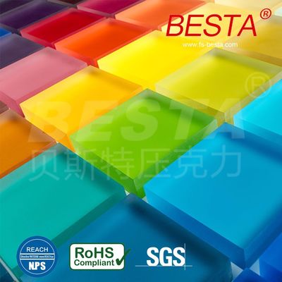 Plexiglass Colored Cast Acrylic Sheets For Divider Room Wall Partition