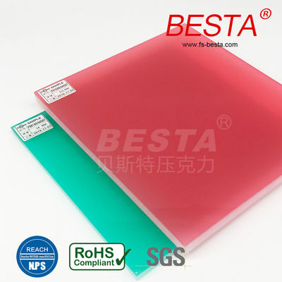 PMMA Plexiglass Double Layer Acrylic Sheet For Office Workstation