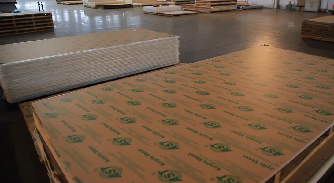 BESTA ACRYLIC CO., LTD. manufacturer production line