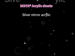 5mm 6mm Flexible Mirrored Plastic Sheet Coloured Acrylic Mirror Sheet  For Wall