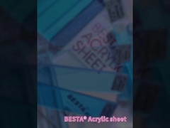 SGS Iridescent Acrylic Sheet PMMA Material Multicolor Acrylic Sheets