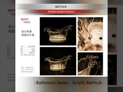 Clear Acrylic Furniture Acrylic Bath For A Modern And Minimalist Look