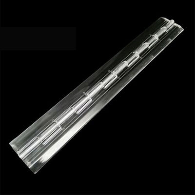 Translucent Clear Acrylic Hinges For Plexiglass Doors Customized Thickness