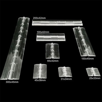High Water Resistance Clear Acrylic Hinges For Plexiglass Panels OEM