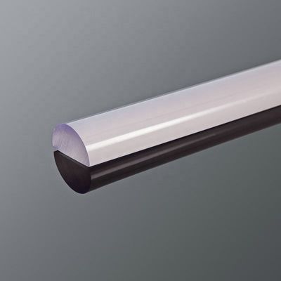 Round Square Triangle Clear Acrylic Bar PMMA Abrasion Resistance