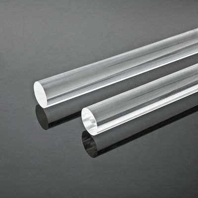 Round Square Triangle Clear Acrylic Bar PMMA Abrasion Resistance