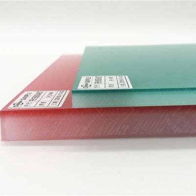 12mm High Gloss Two Tone Acrylic Sheets Clear Perspex Acrylic Sheet OEM