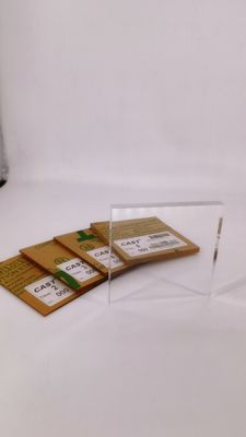 High Light Transmittance Transparent Acrylic Sheets For Sign Board Weather Proof
