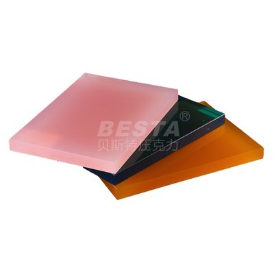 Urinal Partition Plastic Divider Sheet Exterior Acrylic Panels Scratch Resistant