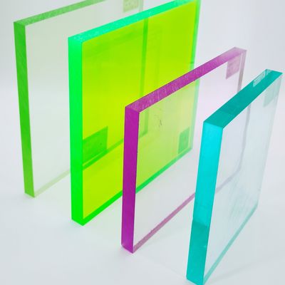 SGS Iridescent Acrylic Sheet PMMA Material Multicolor Acrylic Sheets