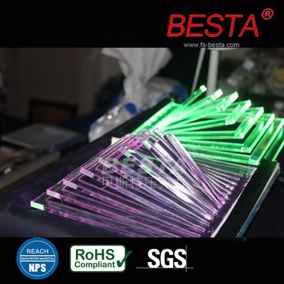 SGS Iridescent Acrylic Sheet PMMA Material Multicolor Acrylic Sheets