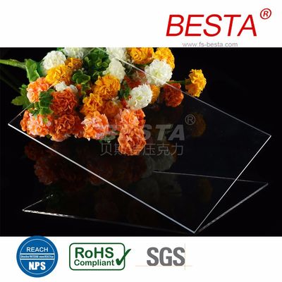 Durable Acrylic Extruded Clear Sheet Extrusion Acrylic Sheet 1.0mm-12mm