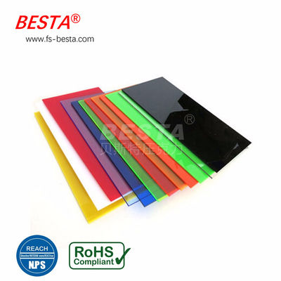 Room Separator Coloured Perspex Sheets For Kitchens 2-120mm Abrasion Proof
