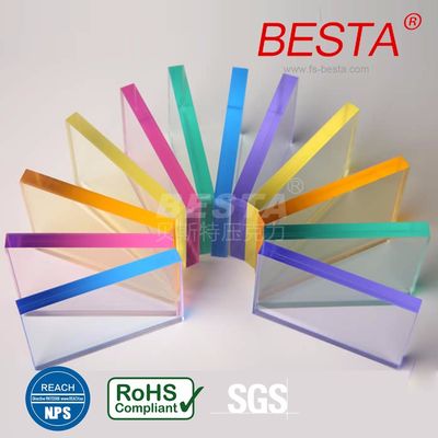 1/16 Colored Acrylic Sheets PMMA Advertisement Material  ITS SGS approval