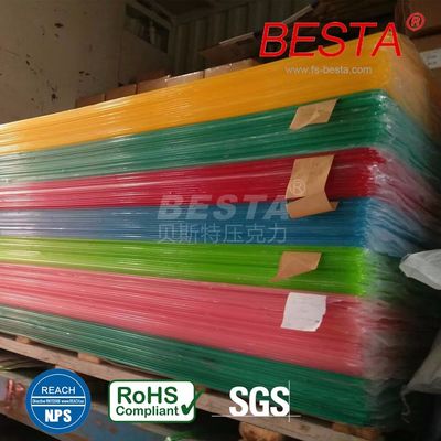 RoHS Commercial Acrylic Panels Office Workstation Partition Plexiglass Plastic Sheets