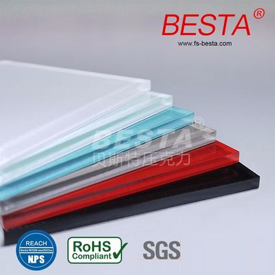 High Gloss Acrylic Wall Panels Methyl Methacrylate Plastic Glass Sheet 2-120mm