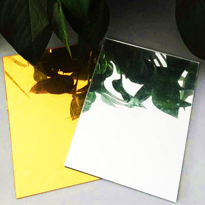 4x6ft 4x8ft Mirror Acrylic Sheets For Advertisement Decoration 1mm