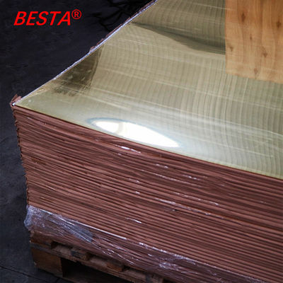 Standard Custom Sizes Extruded Acrylic Sheet Highly Reflective Weather Proof
