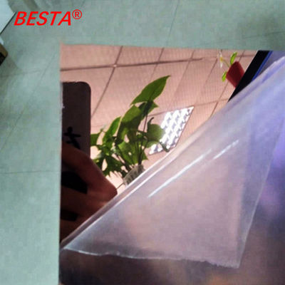 Customizable Decorative Perspex Mirror Sheet With Pe Protective Film Abrasion Proof