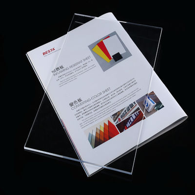 Transparent Cast Acrylic Sheets Heat Moldable Pmma Diffuser Sheet High Temperature