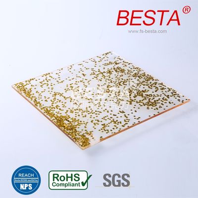 5mm Thick Black Glitter Acrylic Sheet For Furniture Decoration