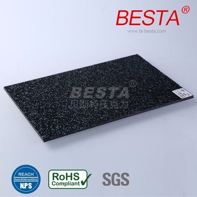 5mm Thick Black Glitter Acrylic Sheet For Furniture Decoration