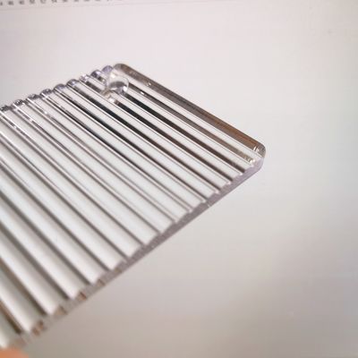 Stone Textured Clear Plastic Sheet Corrugated Acrylic Sheet 5-60mm