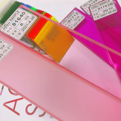 Long-Lasting Durability Acrylic Light Diffuser Sheet with Samples