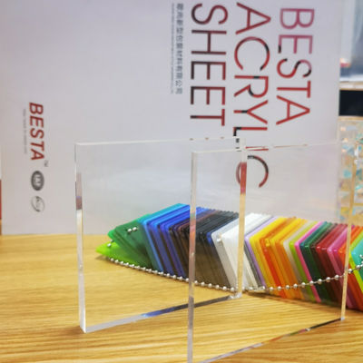 1.20g/cm3 Density Cast Acrylic Sheets with Free Sample UV Protection Precision Cutting Service