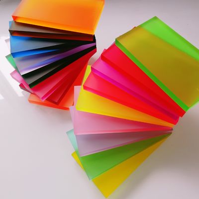 Transparent Acrylic Sheets Density 1.2g/cm3 Thickness 1mm-200mm for Transparent Usage
