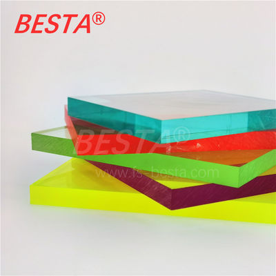 High Transparency Transparent Acrylic Sheets 1.2g/cm3 Density Thickness 1mm-200mm