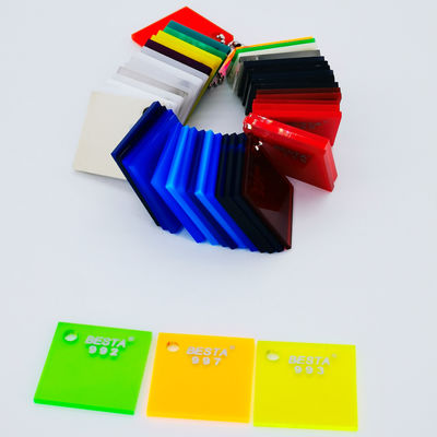 Smooth Surface Virgin Extruded Acrylic Sheet UV Resistant With Excellent Weather Resistance