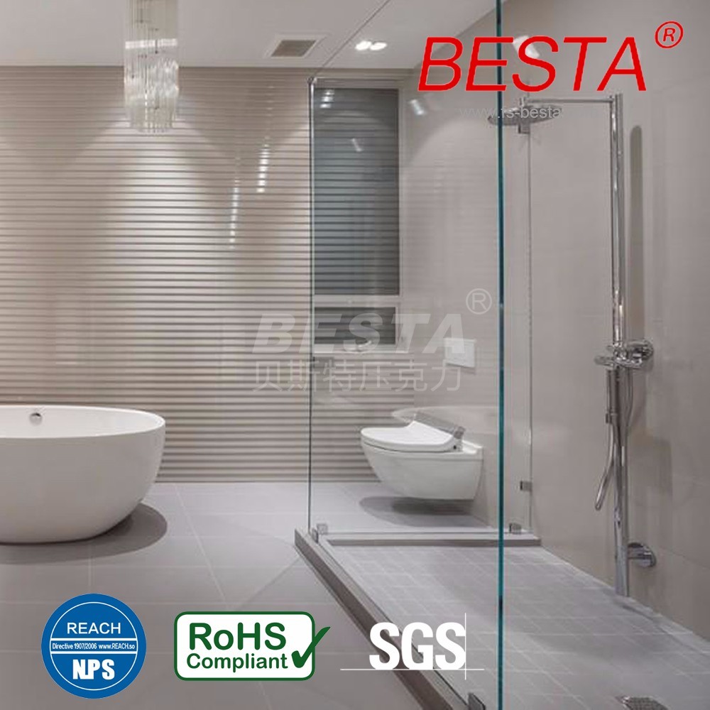Waterproofing Transparent Colored Acrylic Sheets Acrylic Bathroom Wall ...