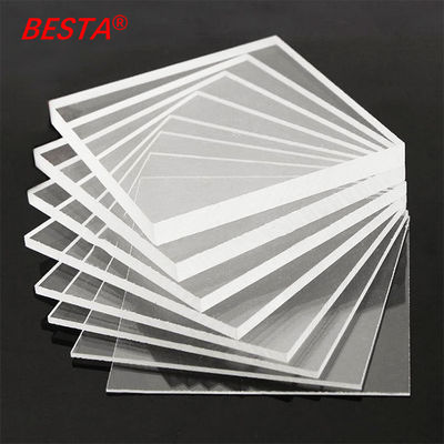 Durable 2mm 3mm Clear Perspex Sheet Transparent Acrylic Plate For Office Furniture