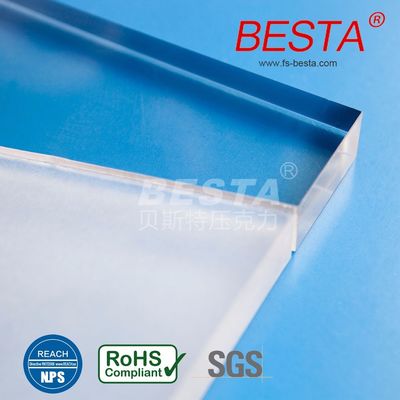 OEM 7mm 10mm Transparent Acrylic Sheets For Aquarium Weather Resistance