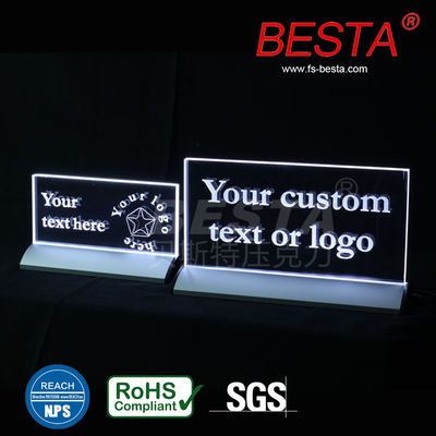 2.8mm-15mm Colored Acrylic Sheets Optical Shop Illuminated Advertising Sign Board