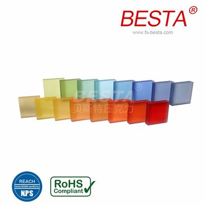 BESTA Flame Retardant Transparent Acrylic Sheets 12mm Customizable