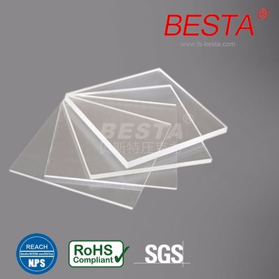 BESTA Flame Retardant Transparent Acrylic Sheets 12mm Customizable