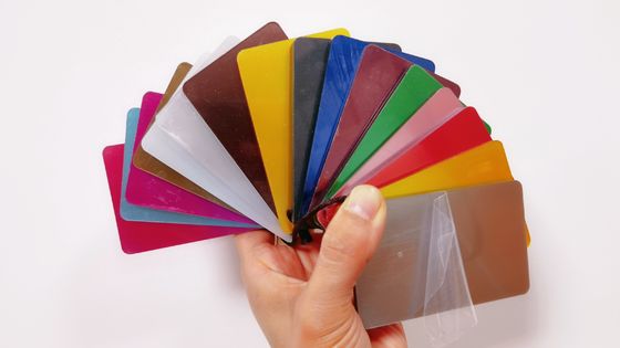 1mm Silver Gold Rose Mirror Acrylic Sheets Self Adhesive Multipurpose