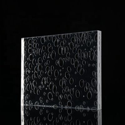 Decorative 30mm-50mm Thick Acrylic Sheet Acrylic Water Bubble Wall Panel