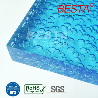 Decorative 30mm-50mm Thick Acrylic Sheet Acrylic Water Bubble Wall Panel