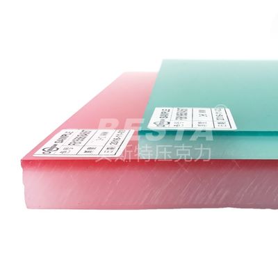 PMMA Plexiglass Double Layer Acrylic Sheet For Office Workstation