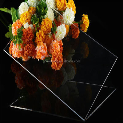 Oem Flexible Bendable Acrylic Sheets Decorative Perspex Panels 2-25mm