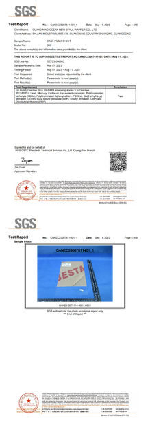 China BESTA ACRYLIC CO., LTD. certification